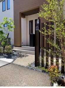 木目ナチュラルな家