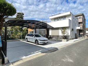 自然を取り入れたゆとりのある家