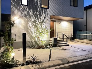 シンプルライトアップ